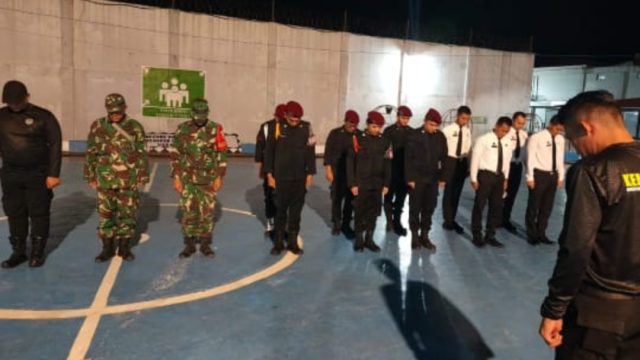 Lapas Narkotika Pematangsiantar Gelar Razia Serentak Dengan Koramil 14 Raya