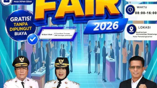 Pemko Pematangsiantar Gelar Job Fair di Auditorium USI, Tersedia 1.000 Lebih Lowongan Pekerjaan